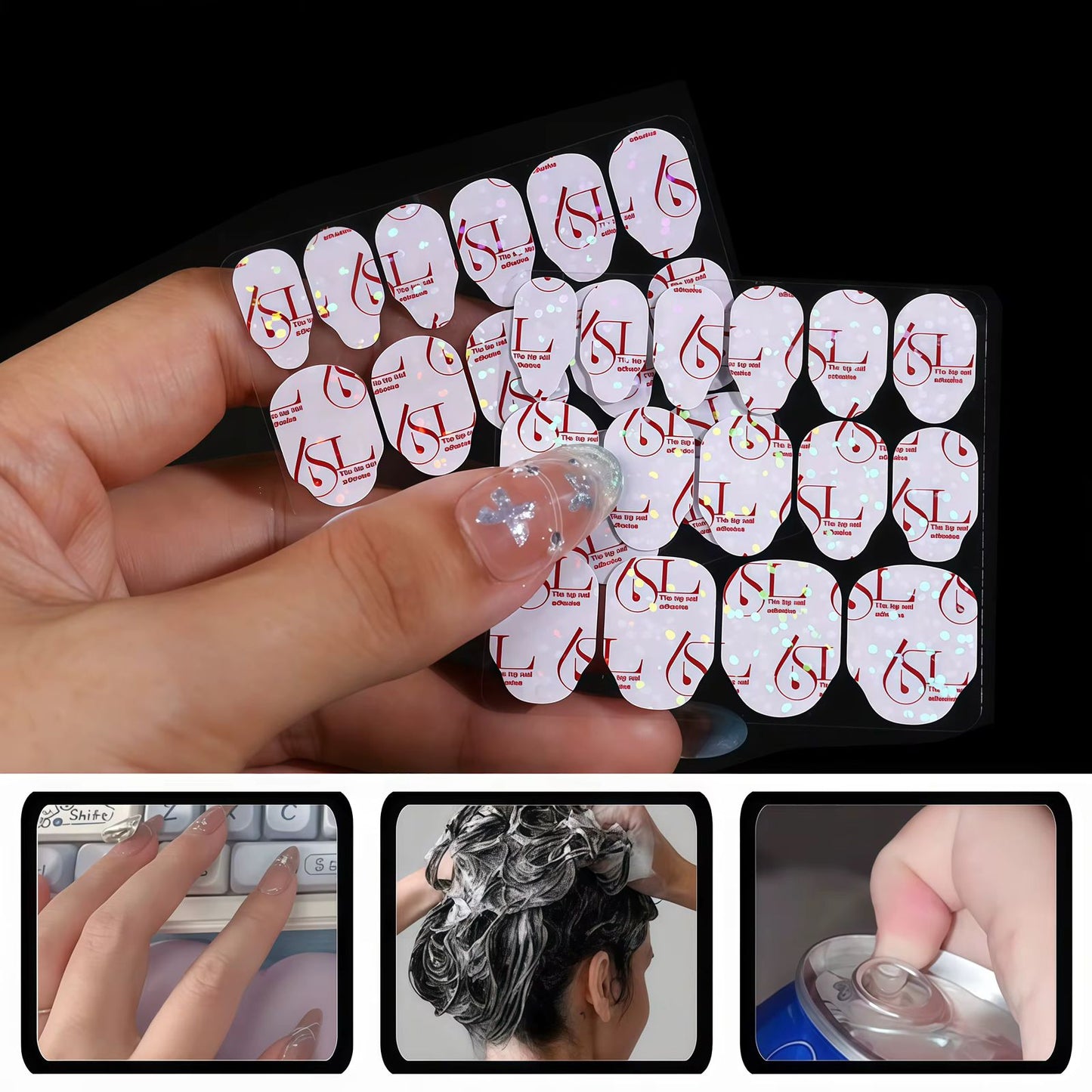 Stickers Adhesivos (3 sets x 30 stickers c/u)