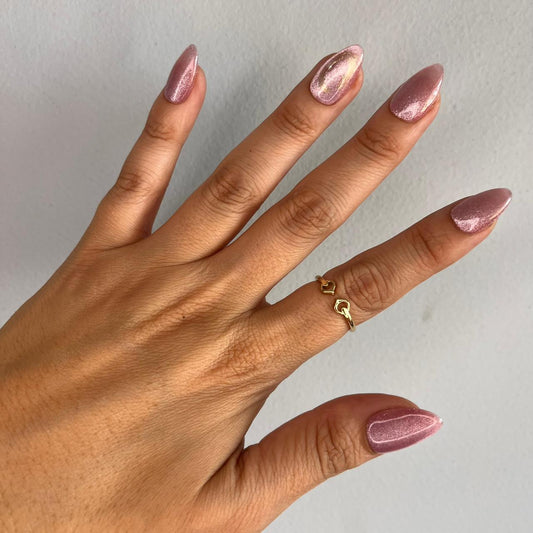 Blush Glitter (Soft Gel)