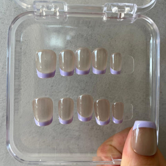 Purple French (Soft Gel)